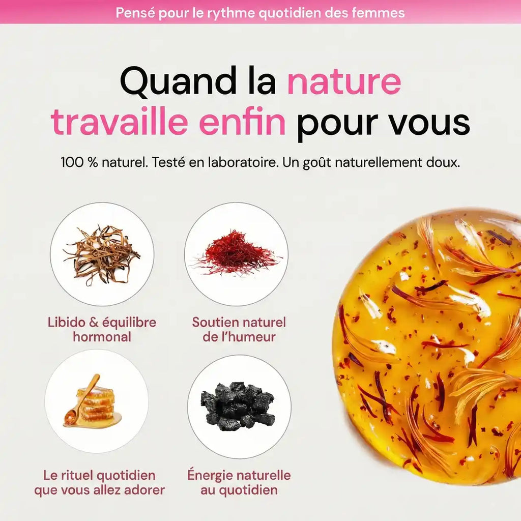 BloominVibe - Sticks de Miel Vitalité & Bien-Être Intime