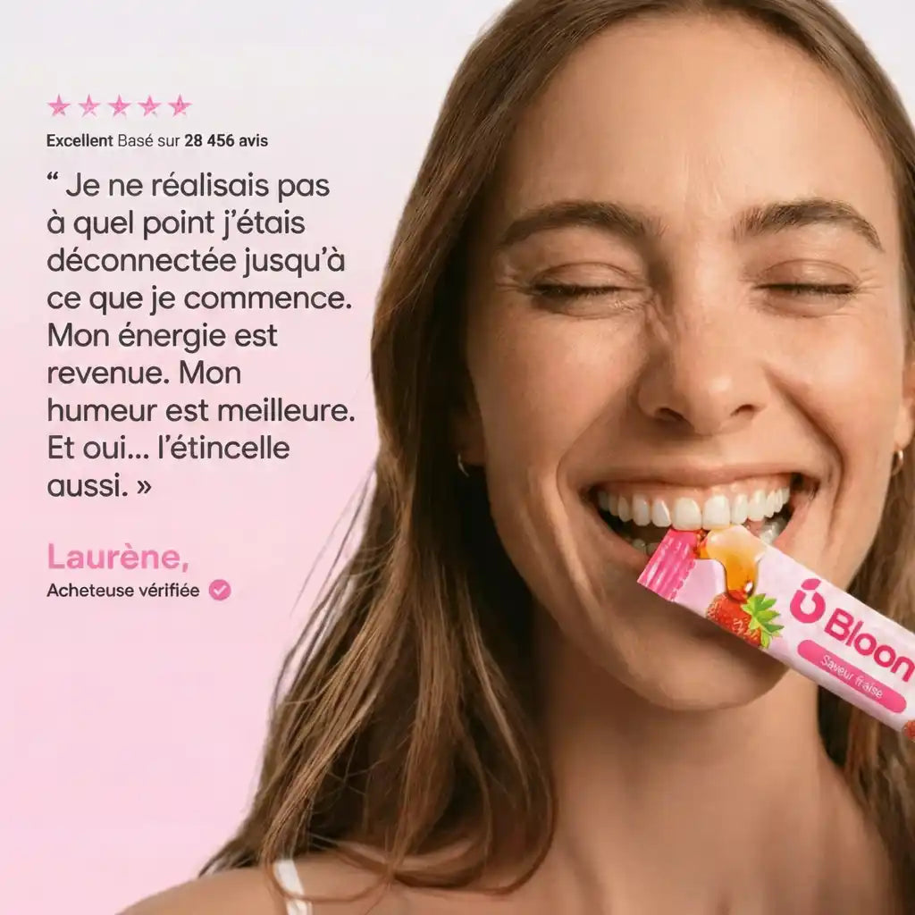 BloominVibe - Sticks de Miel Vitalité & Bien-Être Intime