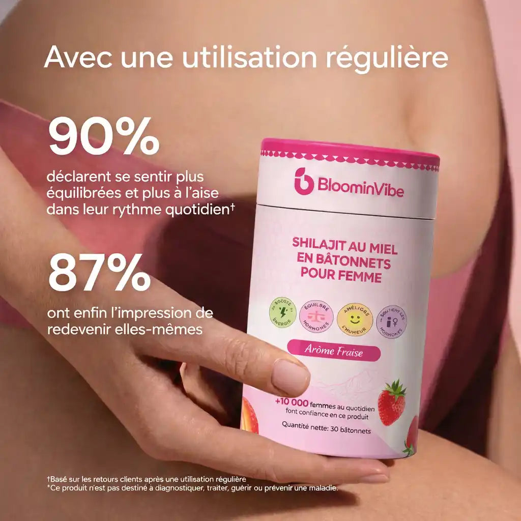 BloominVibe - Sticks de Miel Vitalité & Bien-Être Intime